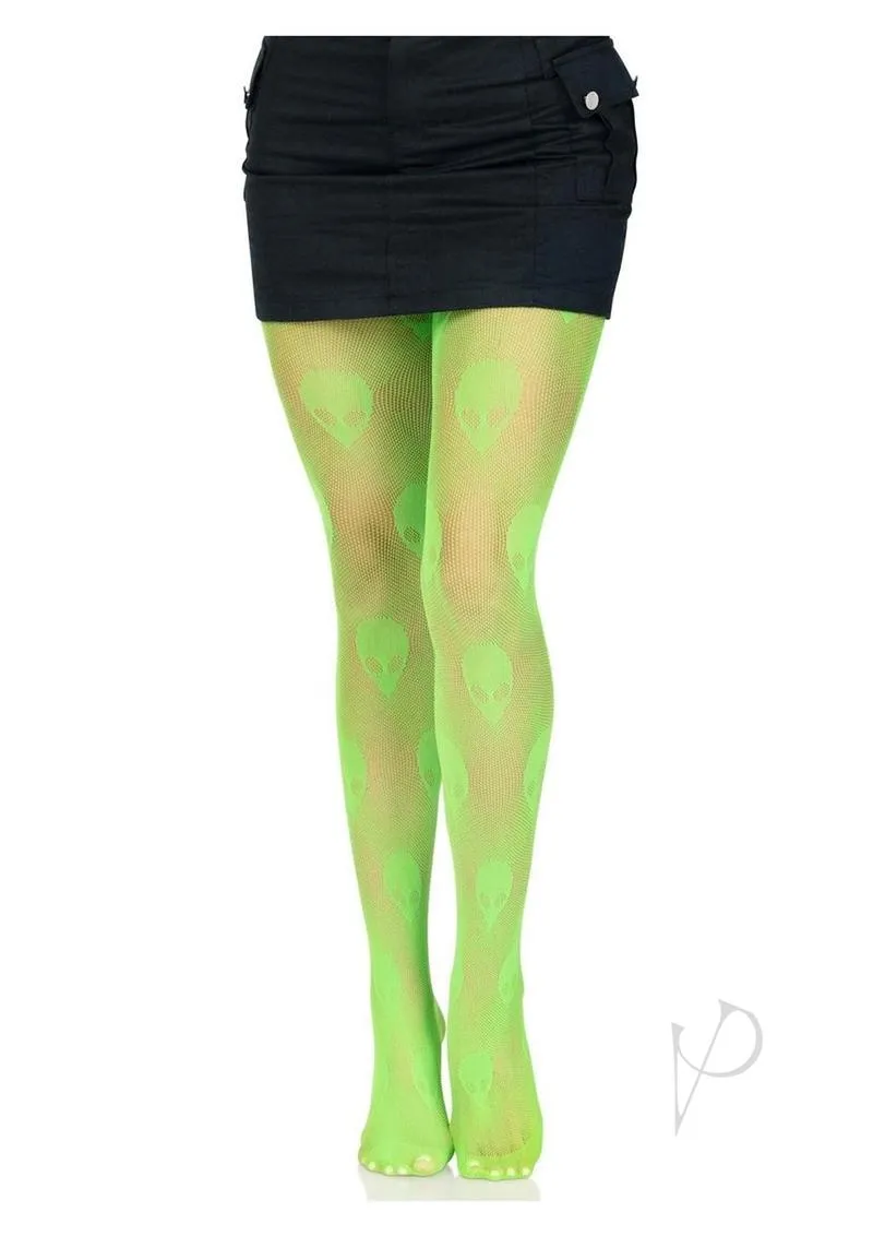 Alien Net Tights Os Green