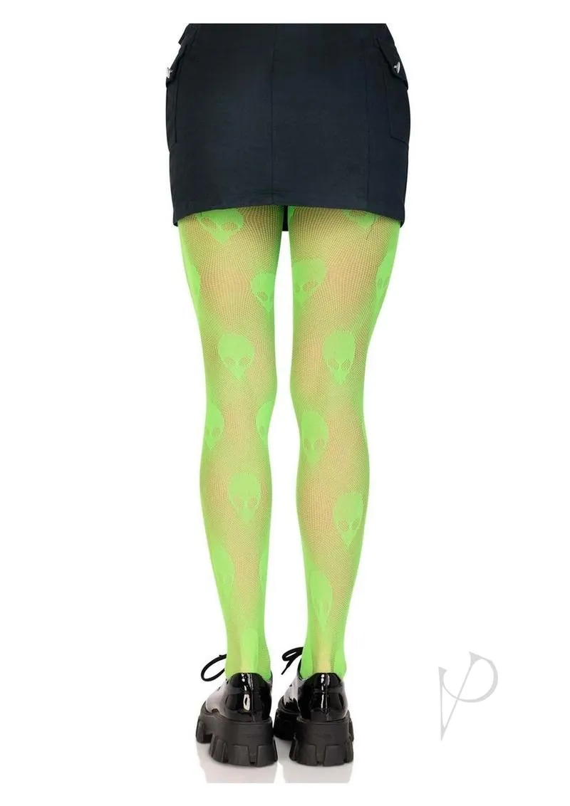 Alien Net Tights Os Green