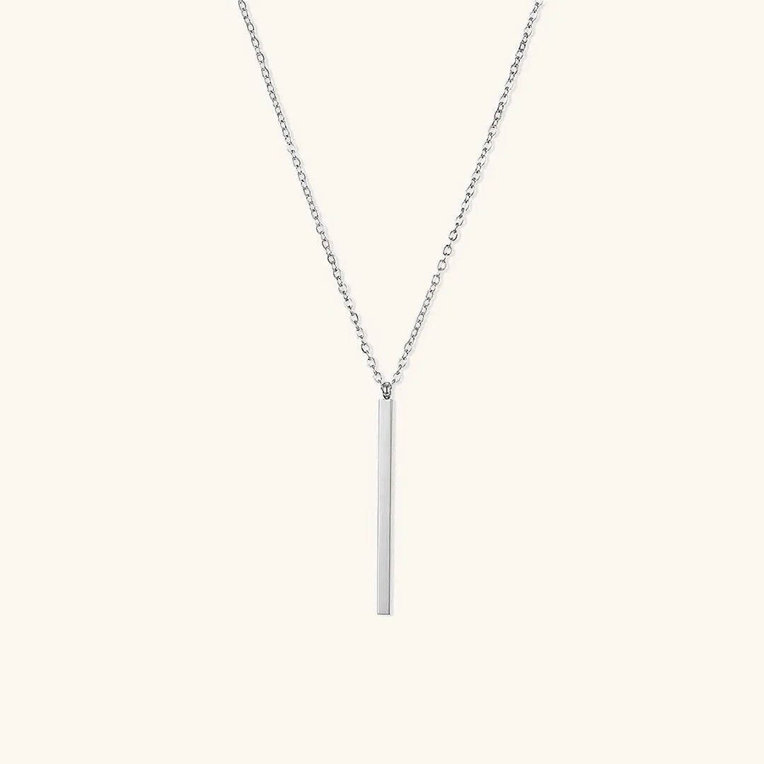 Allison Gold Bar Necklace