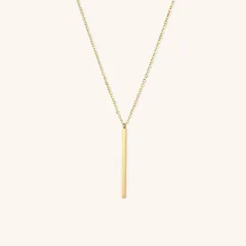 Allison Gold Bar Necklace