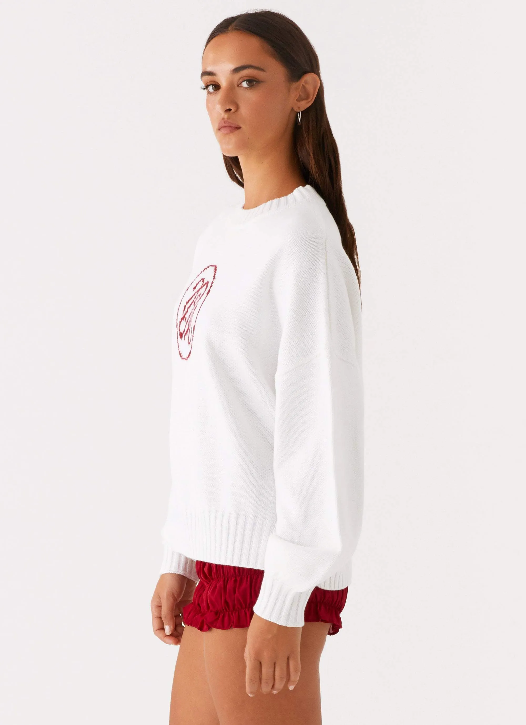 Autograph Oversized Sweater - Ivory