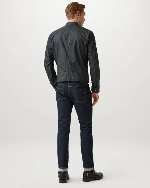 Belstaff Kelland Waxed Jacket in Dark Navy