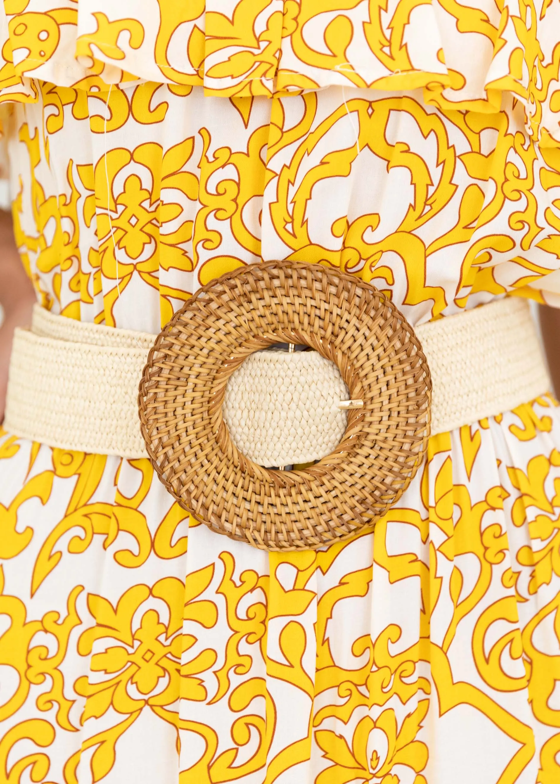 Boho Lover Belt - Cream