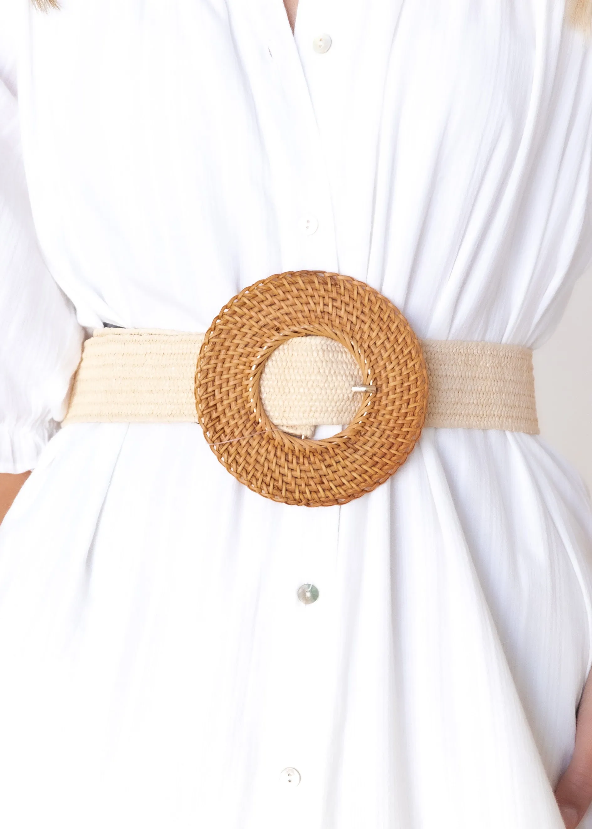 Boho Lover Belt - Cream