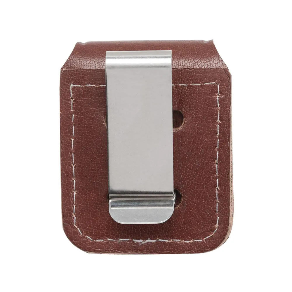 Brown Lighter Pouch- Clip