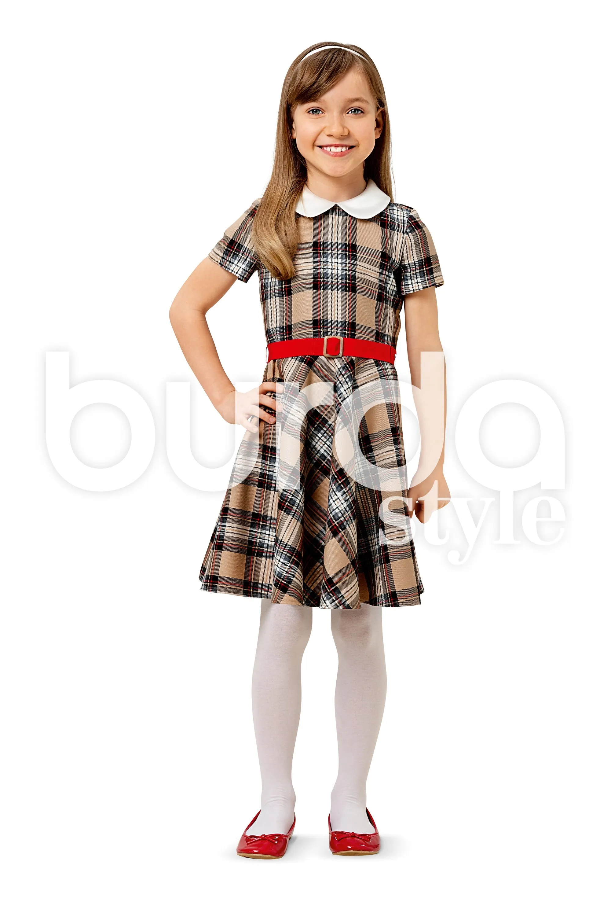 Burda 9379 Girl's Dress pattern