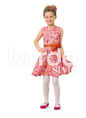 Burda 9379 Girl's Dress pattern