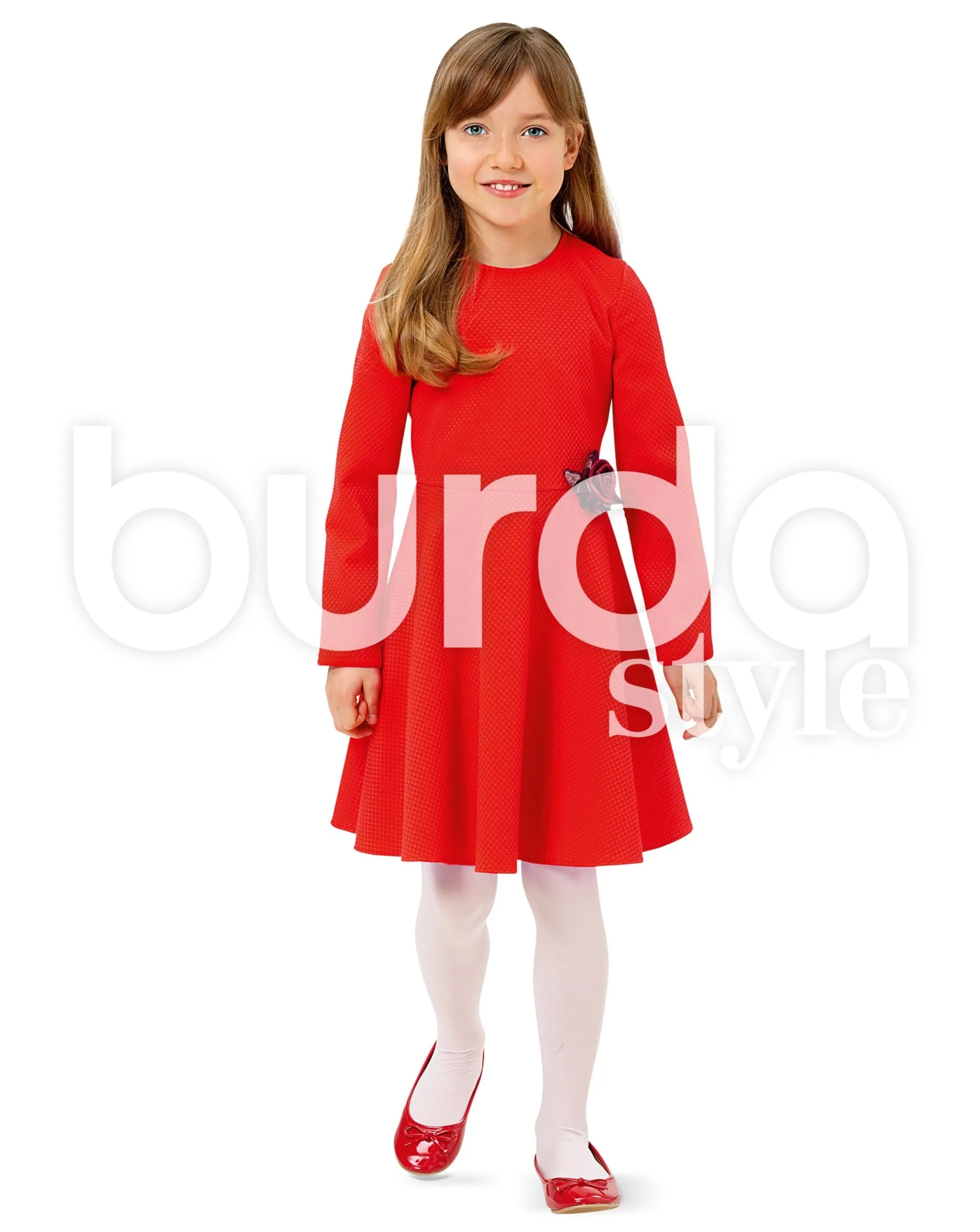 Burda 9379 Girl's Dress pattern