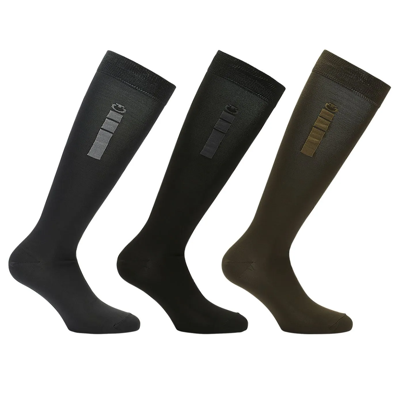 Cavalleria Toscana Triple Bar Socks - Pack of 3