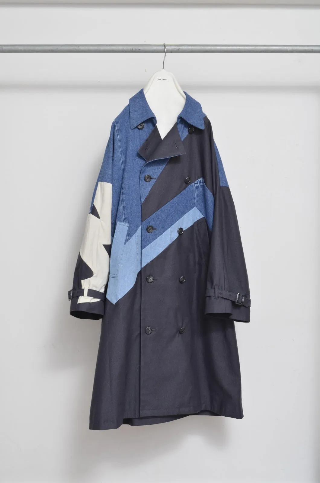 DENIM UNE UNE TRENCH COAT/LONG_01