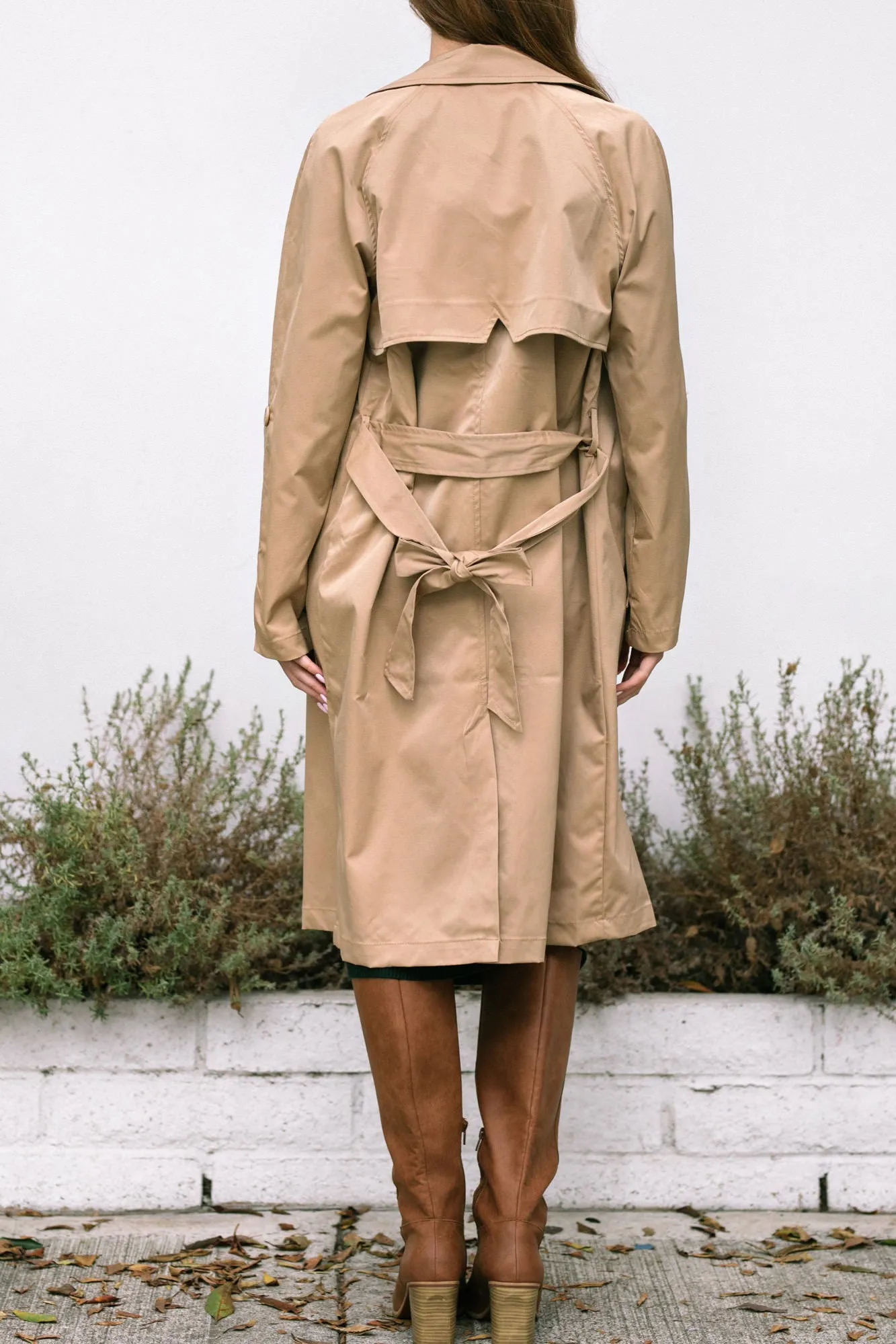 Drew Belted Trench Coat