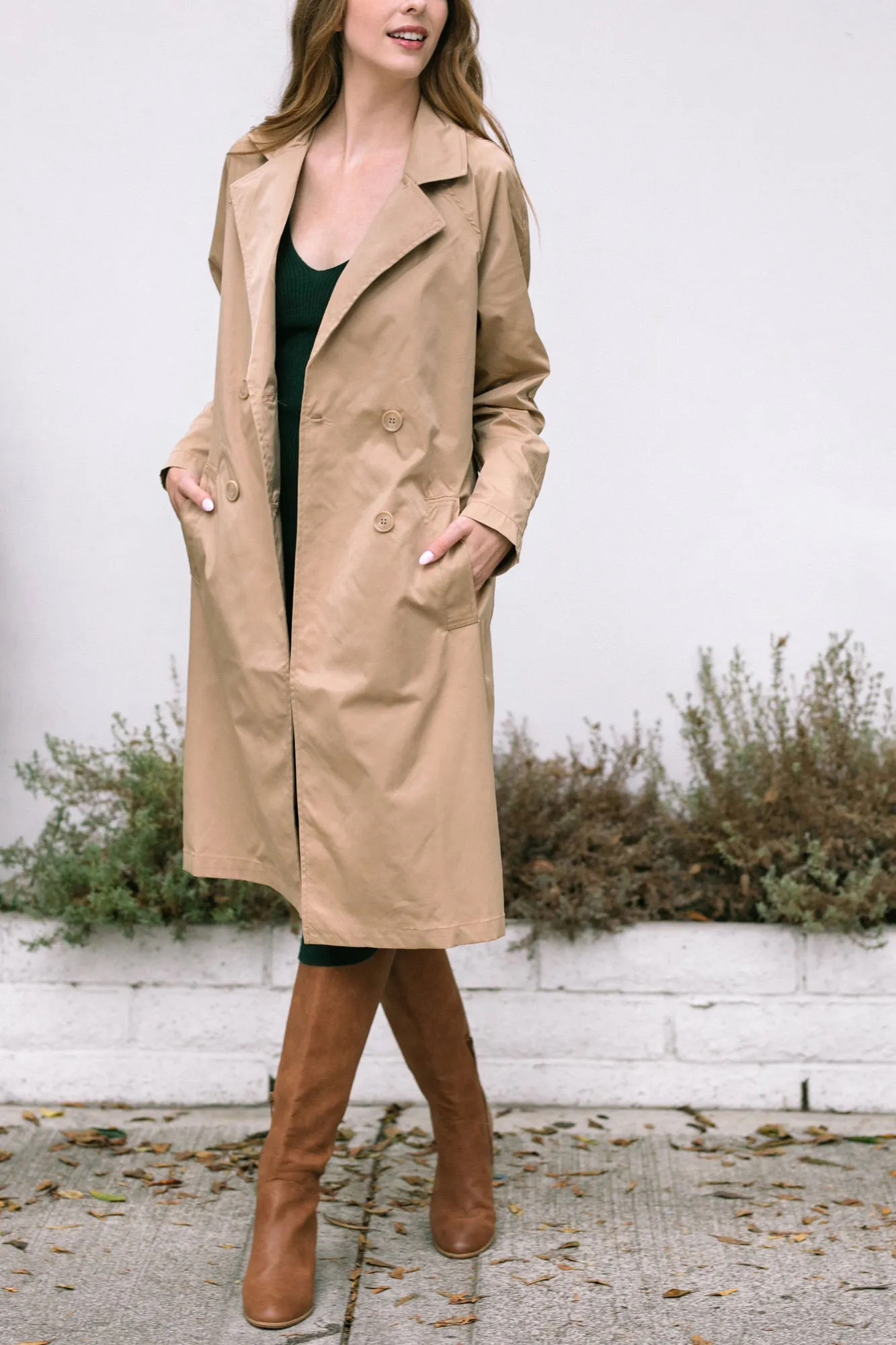 Drew Belted Trench Coat