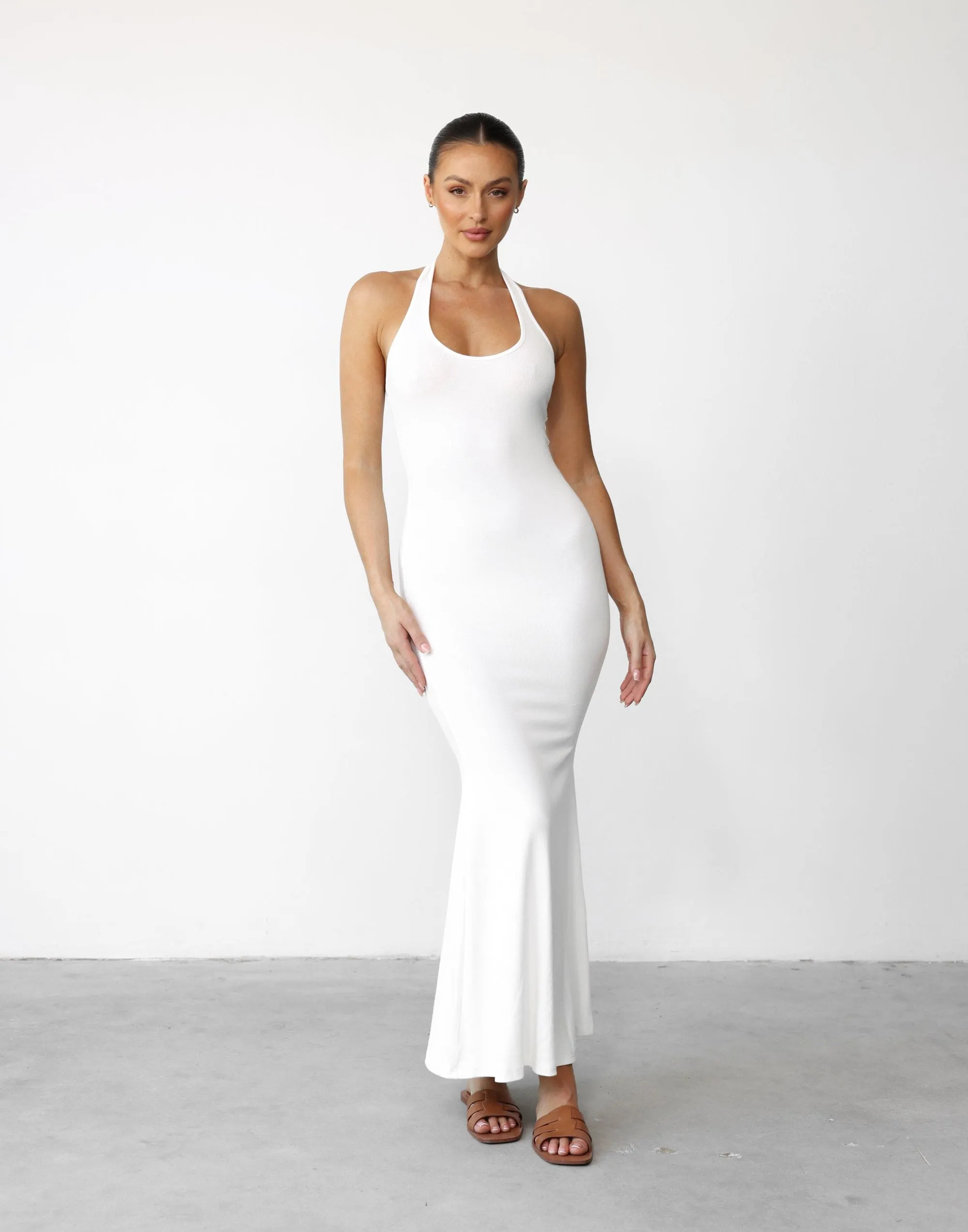 Eve Maxi Dress (White)