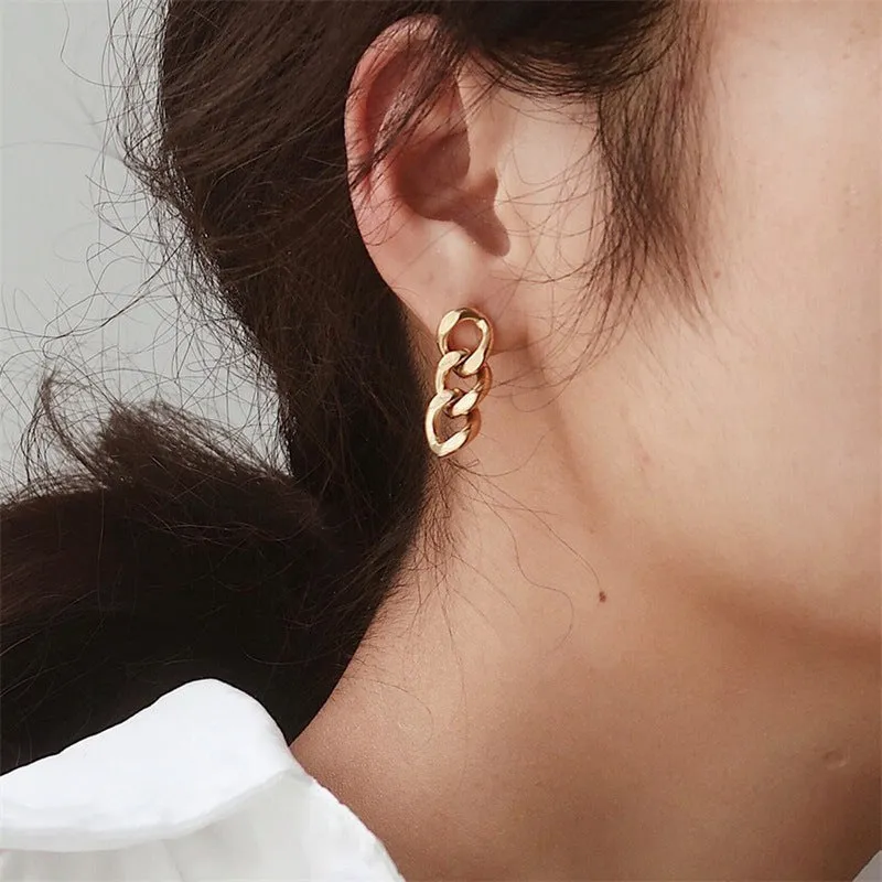 Giselle Gold Chain Earring