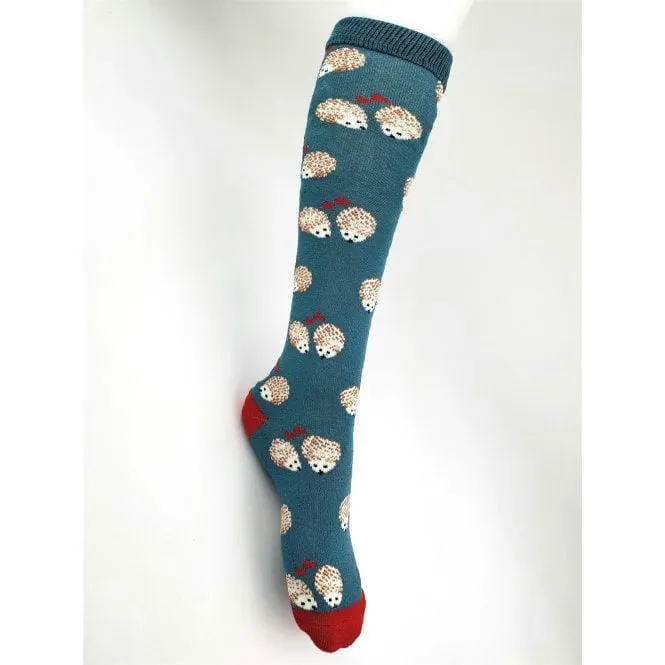 Hazy Blue Welly Socks (Sizes 3-8)