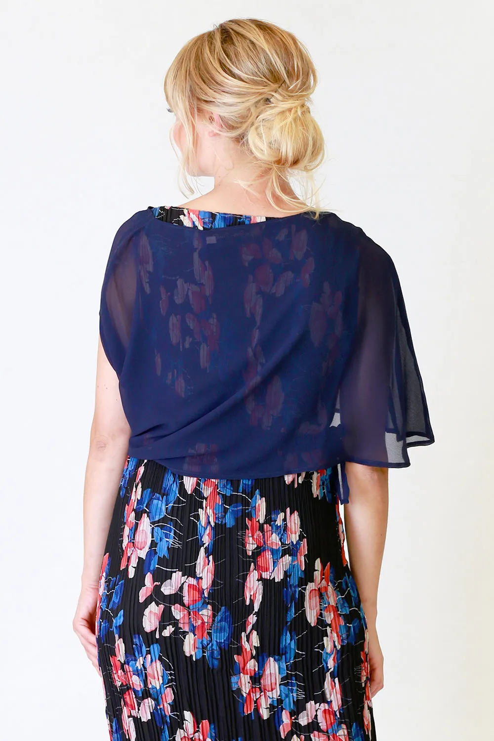 Jana Cape Top - Navy