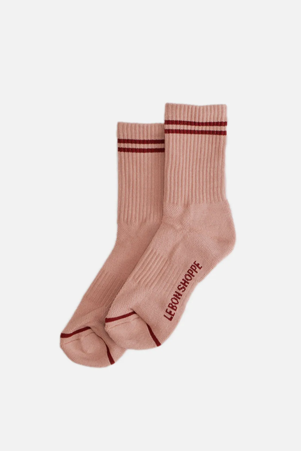 Le Bon Shoppe - Boyfriend Socks / Vintage Pink