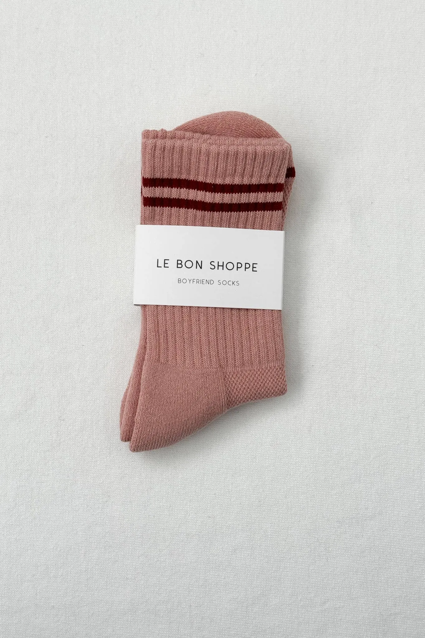 Le Bon Shoppe - Boyfriend Socks / Vintage Pink