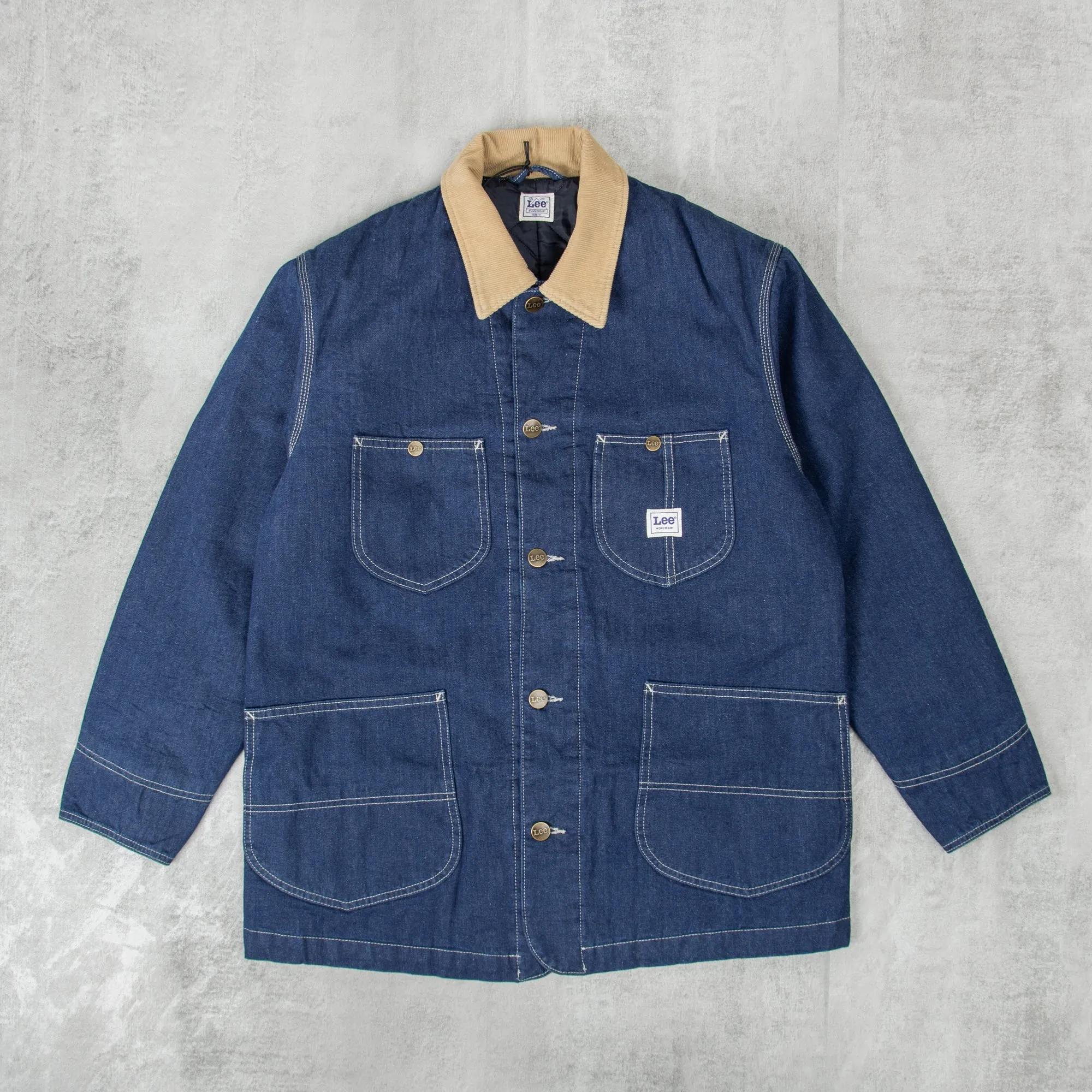 Lee Loco Lined Denim Jacket - Rinsed