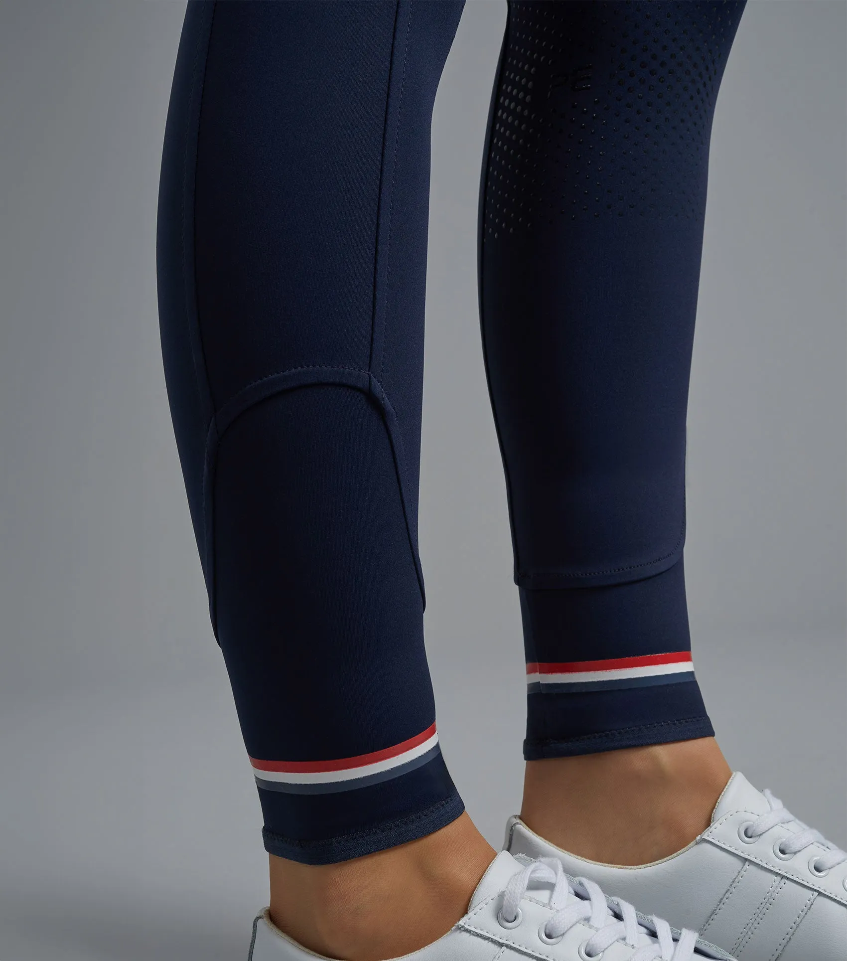 Mirillo Ladies Full Seat Gel Riding Tights Navy