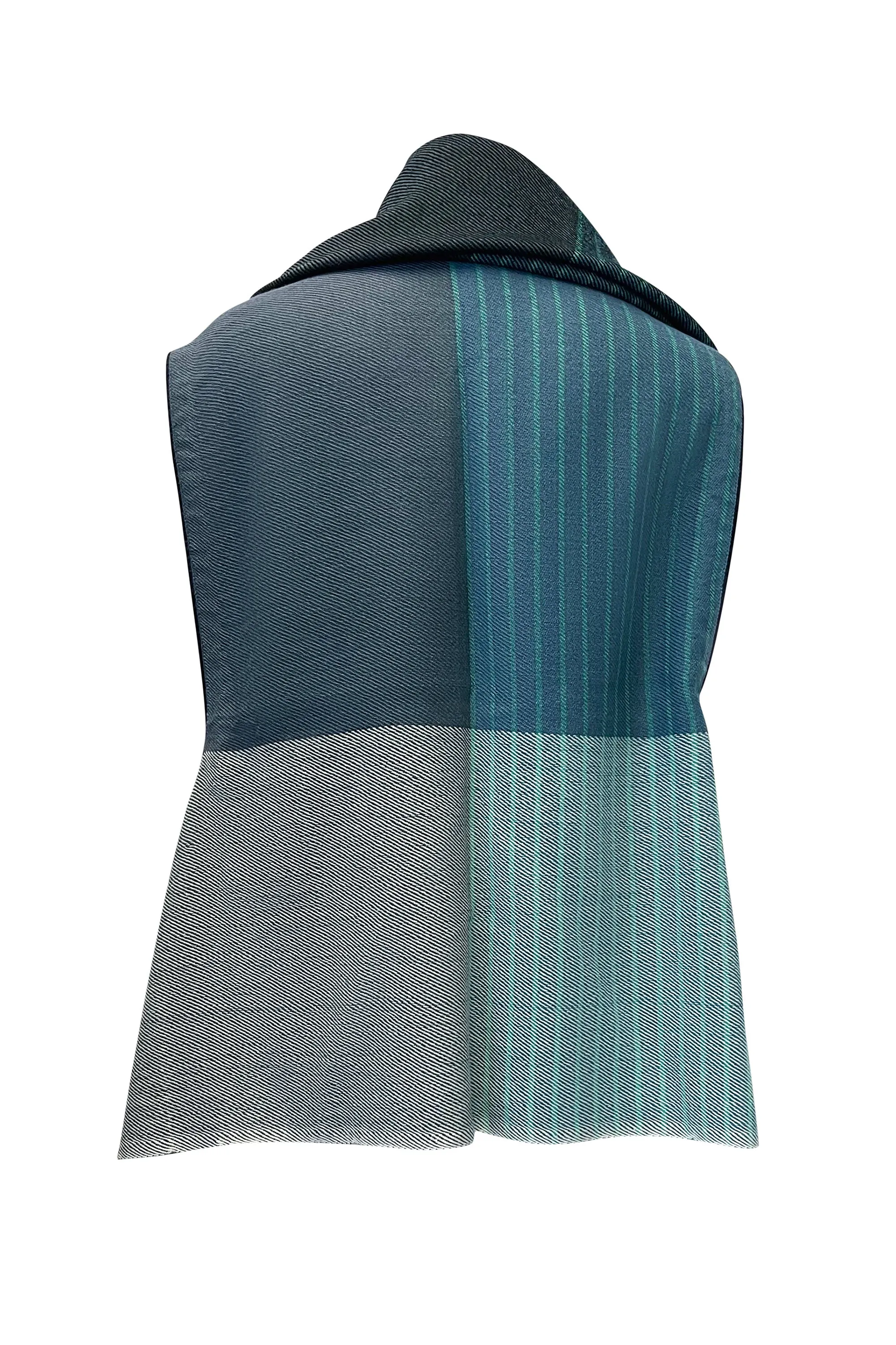 NEW! JULAHAS  Light Wool Cape Fusion Teal