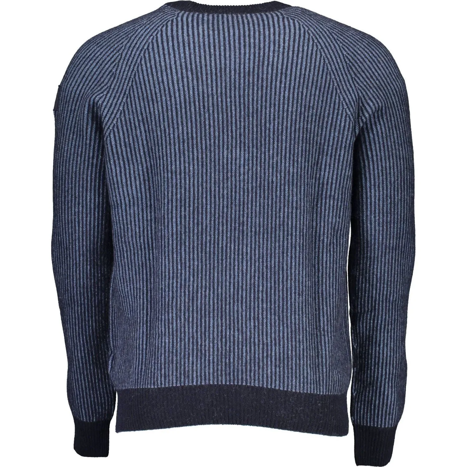 North Sails Blue Wool Men Sweater