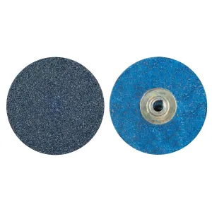 Norton 2 In. BlueFire Quick-Change Cloth Disc Type II 80 Grit R884P ZA 25 Count