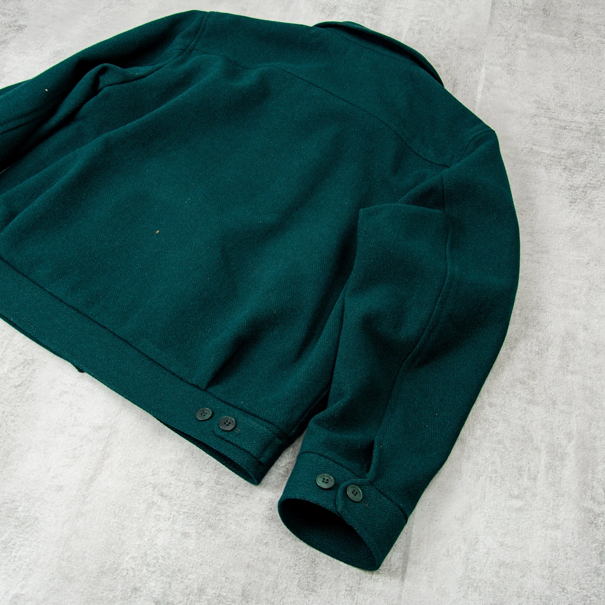 Nudie Blake Wool Jacket - Racing Green