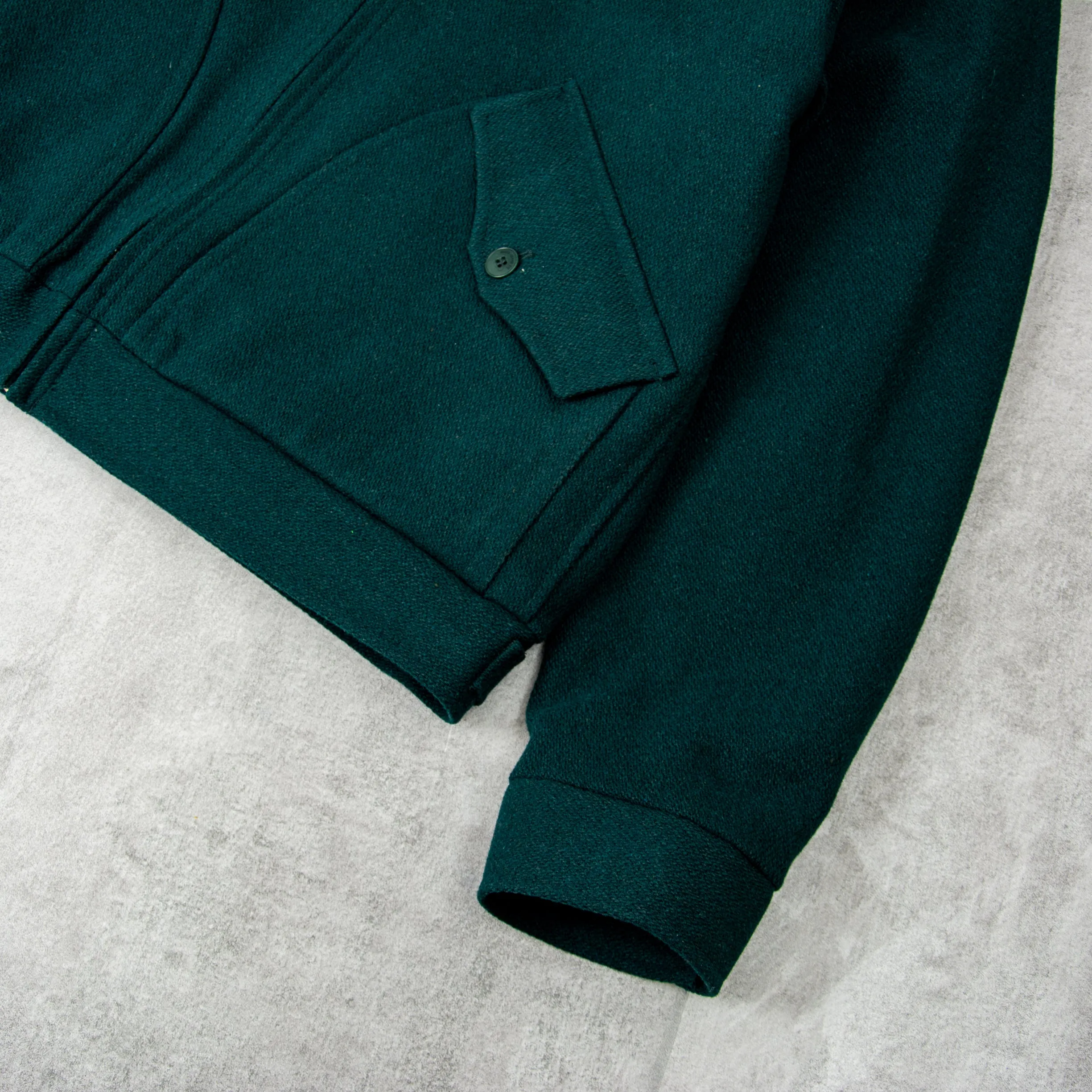 Nudie Blake Wool Jacket - Racing Green