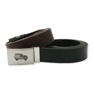 Off Roader Series 2 Leather Belt In Black or Brown Gift Pouched