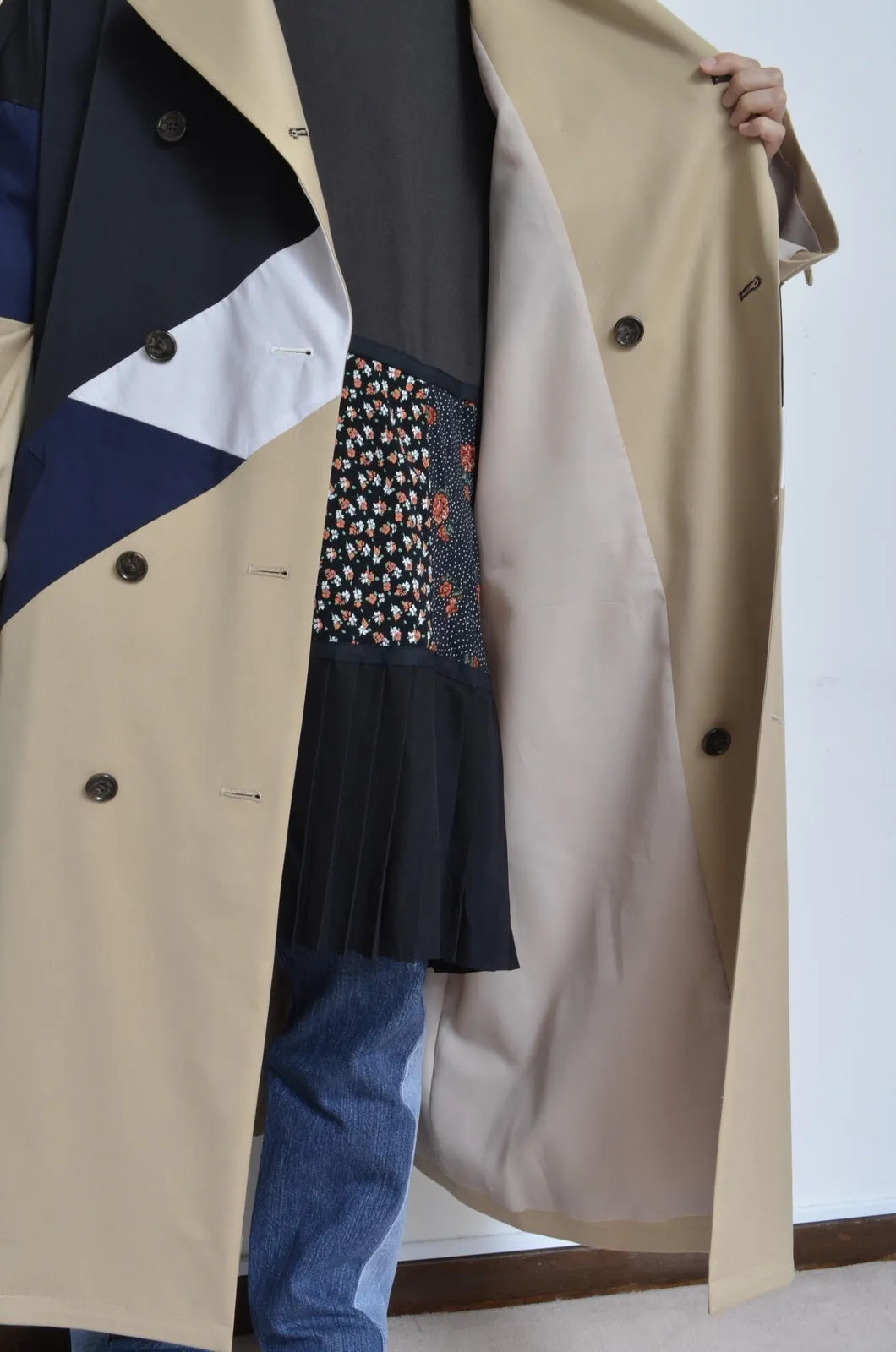 REMIX TRENCH COAT/BEG/02