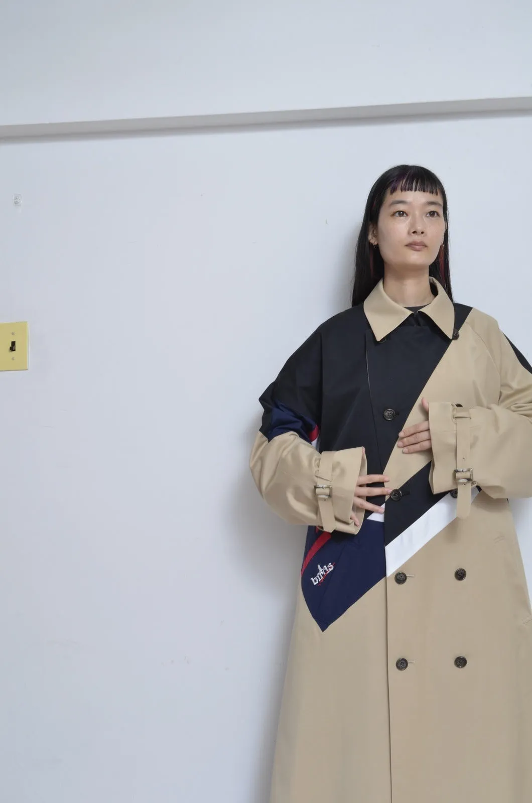 REMIX TRENCH COAT/BEG/02