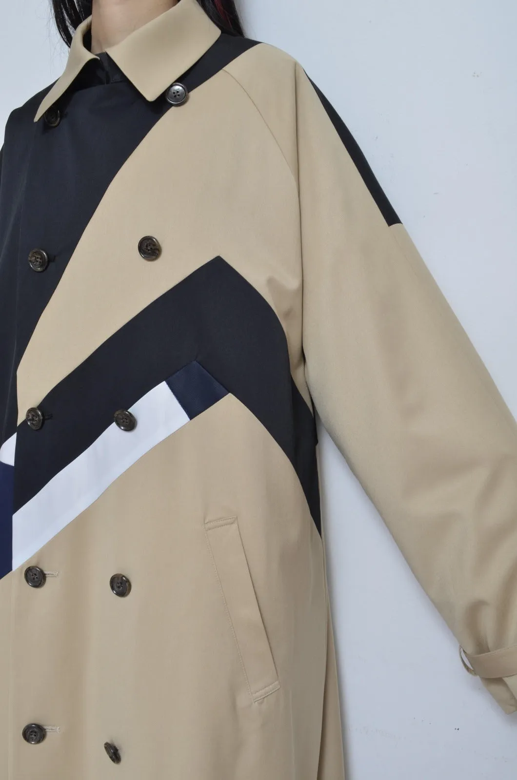 REMIX TRENCH COAT/BEG/02