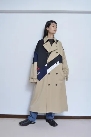 REMIX TRENCH COAT/BEG/02