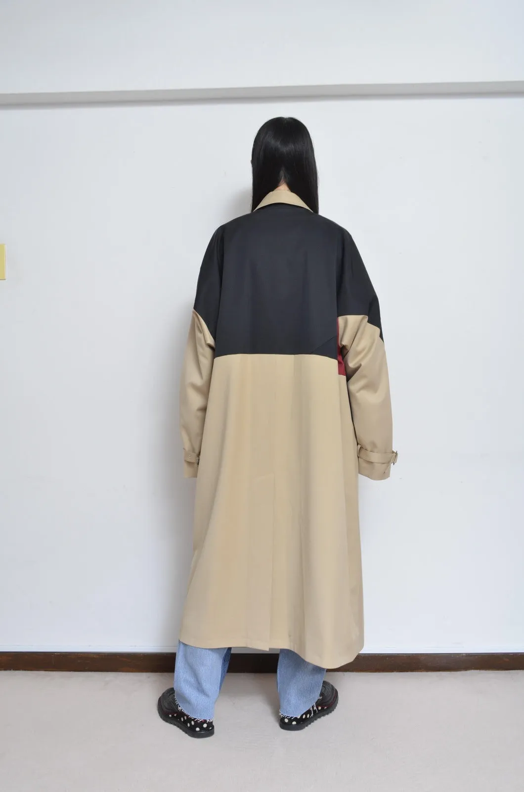 REMIX TRENCH COAT/BEG/02