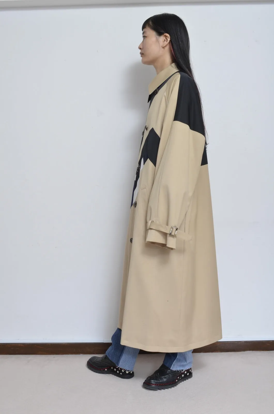 REMIX TRENCH COAT/BEG/02