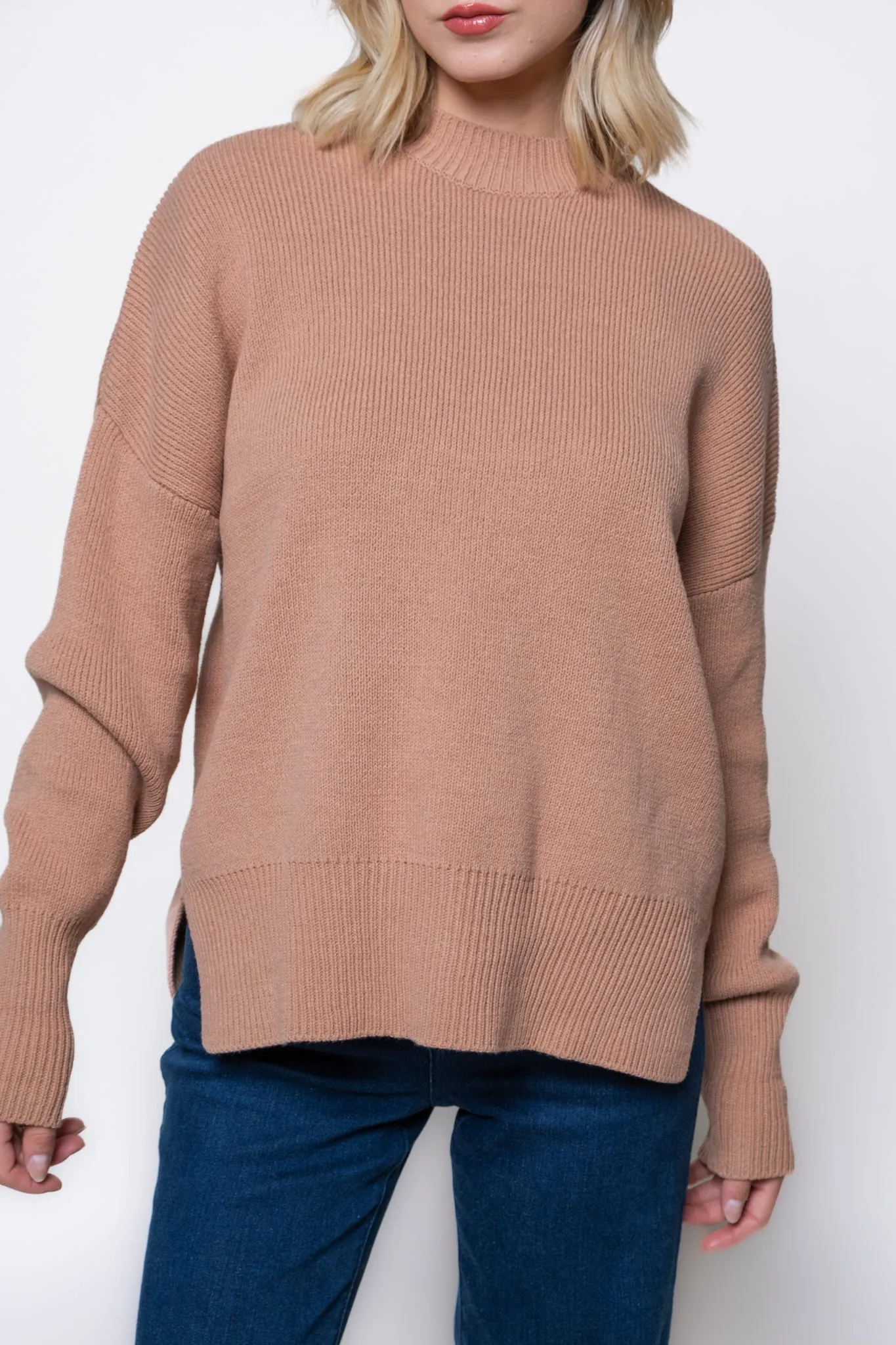 Riley Slouchy Crewneck Sweater