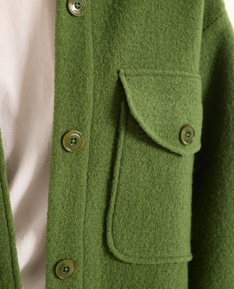 Elegant Sacre Coeur Aime Prairie Green Jacket for Stylish Comfort