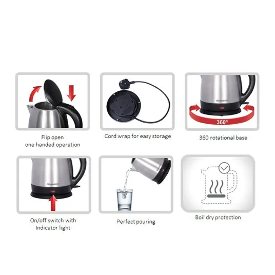 SHARP KETTLE 1.7L