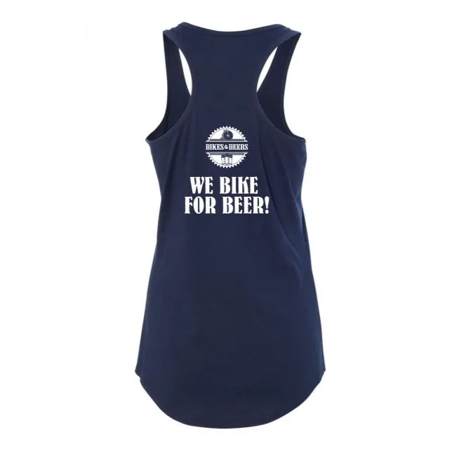 We Bike For Beer Tank - Women's Cut